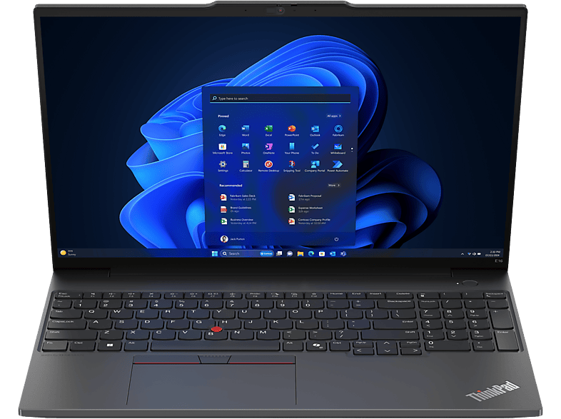 Lenovo Thinkpad E16 Gen 2 (intel) - 16 Inch Wuxga Intel Core Ultra 7 155h 32 Gb 1 Tb Arc™ GPu