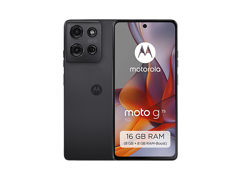MOTOROLA moto g75 5G 256 GB Charcoal Grey Dual SIM