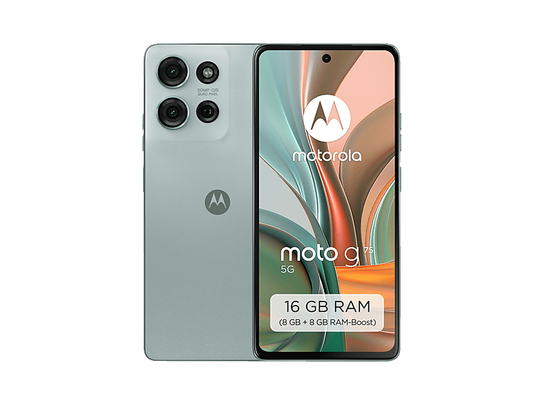 MOTOROLA moto g75 5G 256 GB Succulent Green Dual SIM