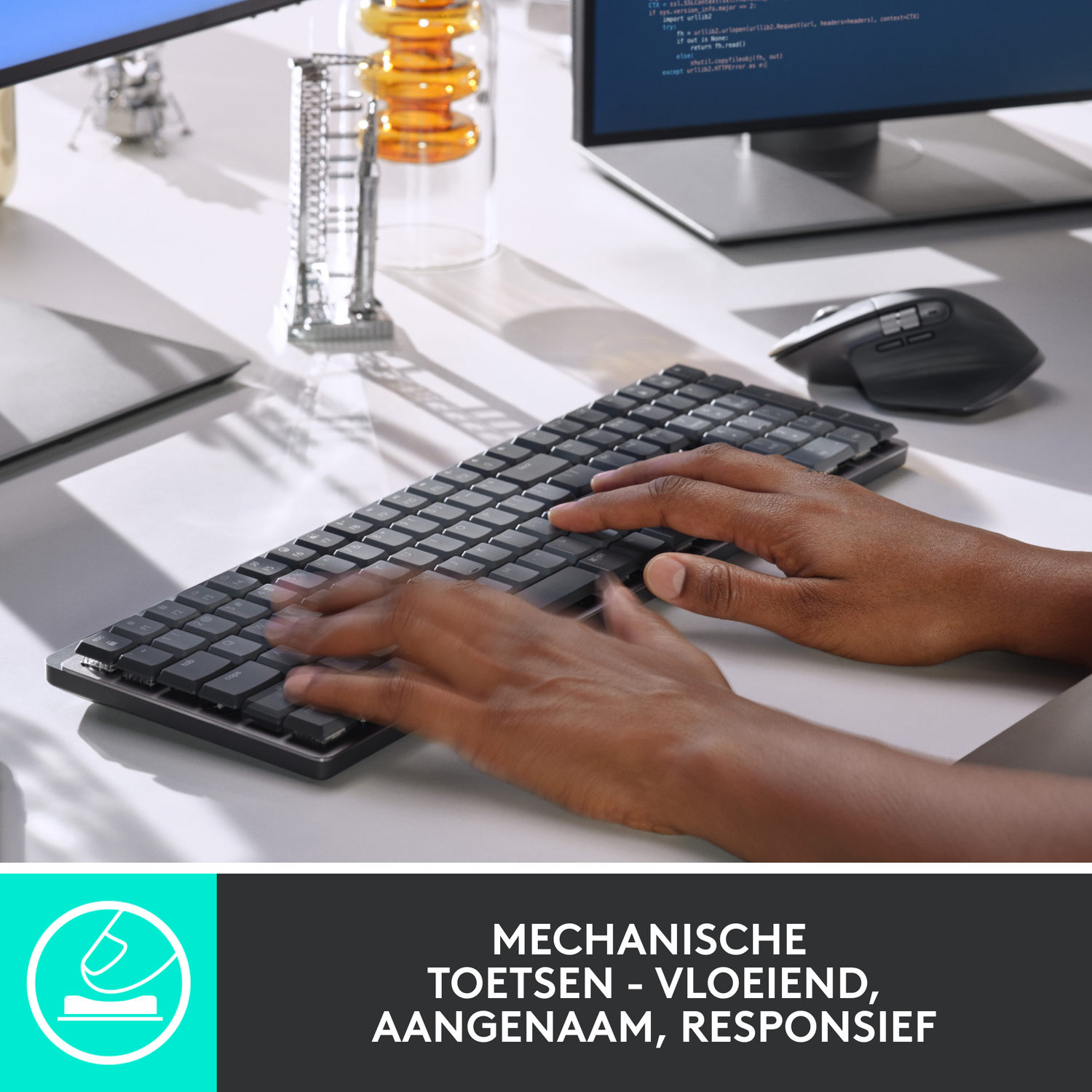 Aenllosi Harde draagtas voor Mechanische Mini draadloos verlicht toetsenbord, alleen case