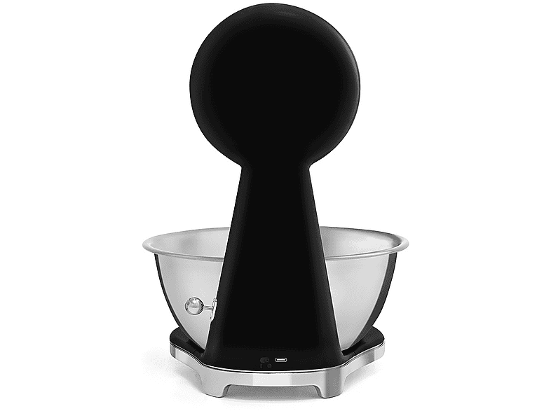 Smeg KSF01BLWW Küchenwaage, Schwarz (Max. Tragkraft: 5 kg) — Foto 2 von 5