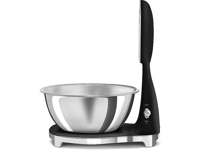Smeg KSF01BLWW Küchenwaage, Schwarz (Max. Tragkraft: 5 kg) — Foto 3 von 5