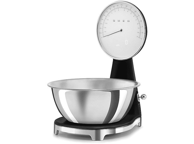 Smeg KSF01BLWW Küchenwaage, Schwarz (Max. Tragkraft: 5 kg) — Foto 4 von 5
