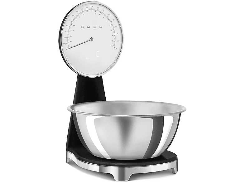 Smeg KSF01BLWW Küchenwaage, Schwarz (Max. Tragkraft: 5 kg) — Foto 5 von 5