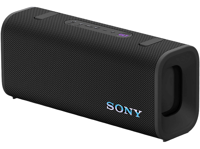 Sony ULT FIELD 3 (SRSULT30B) , Bluetooth portátil, POWER SOUND, 24 horas, IP67, Resistente al agua, Correa, Compacto, Negro