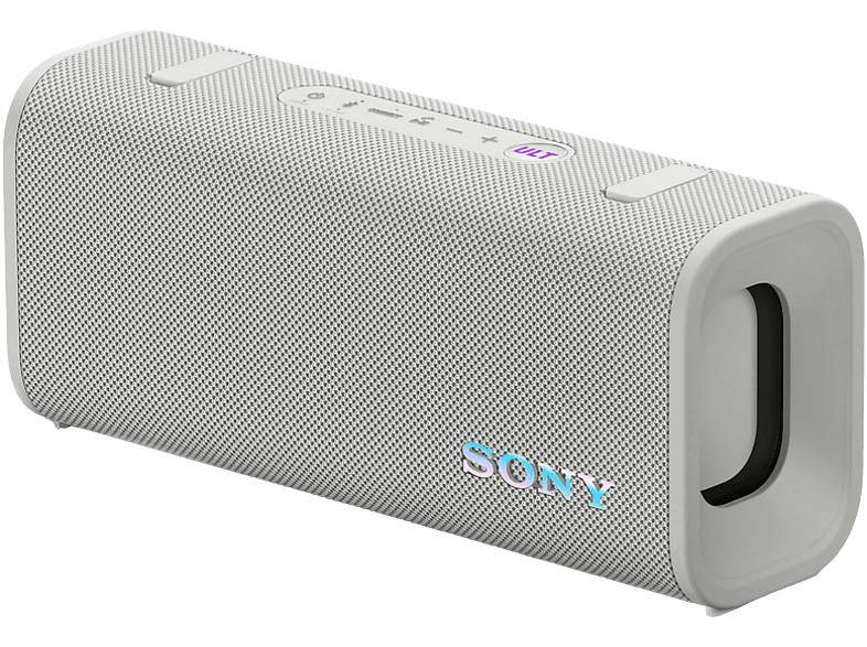 Sony ULT FIELD 3 (SRSULT30W), Bluetooth portátil, POWER SOUND, 24 horas, IP67, Resistente al agua, Correa, Compacto, Blanco