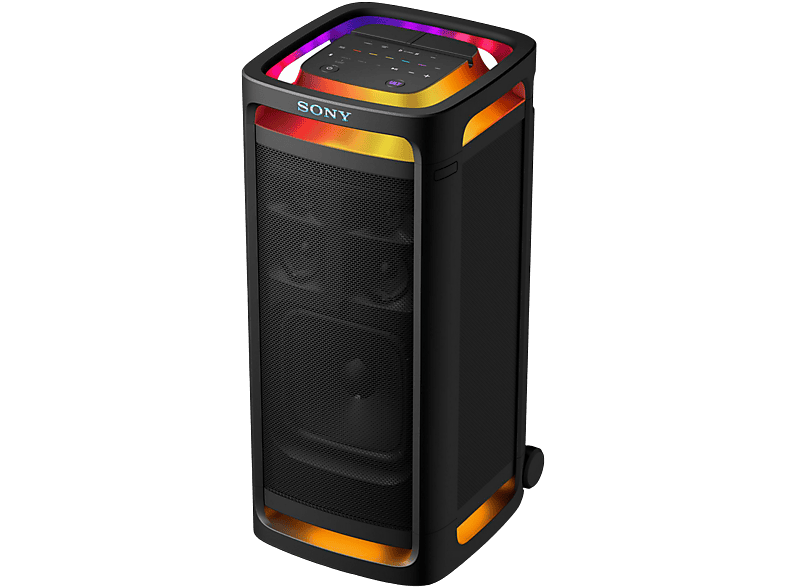 Sony ULT TOWER 9AC, Bluetooth para fiestas, POWER SOUND, X-Balanced, Luces/Sonido 360, Entradas karaoke, Negro