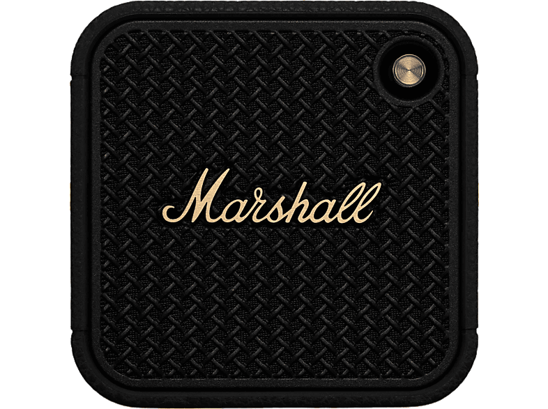 MARSHALL Willen II Bluetooth-Lautsprecher, Black/Brass, Wasserfest