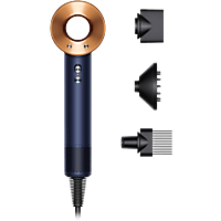 MediaMarkt DYSON Supersonic Curly + Coily Blue/Copper Föhn Blauw aanbieding