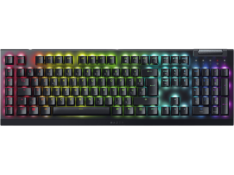 Razer Gaming Toetsenbord Mechanical Blackwidow V4 X Green Switch Azerty Zwart (rz03-04700500-r3f1)