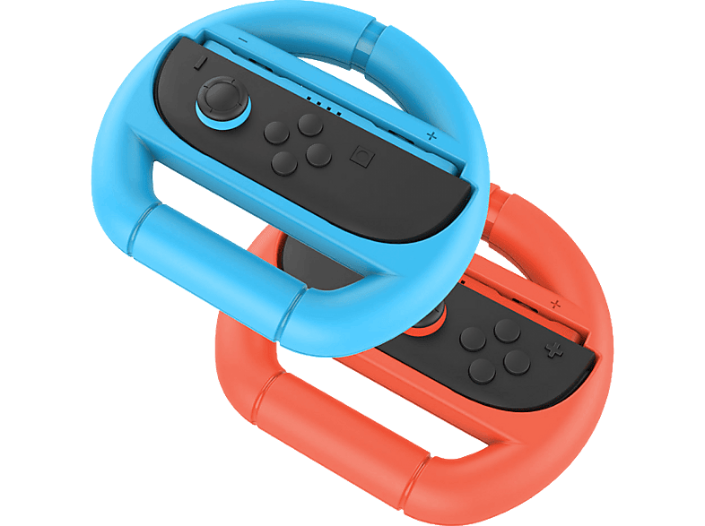 Volante - Ardistel Blackfire Joy-Con 2 Wheels Twin Pack, Para Nintendo Switch 2, Azul y Rojo