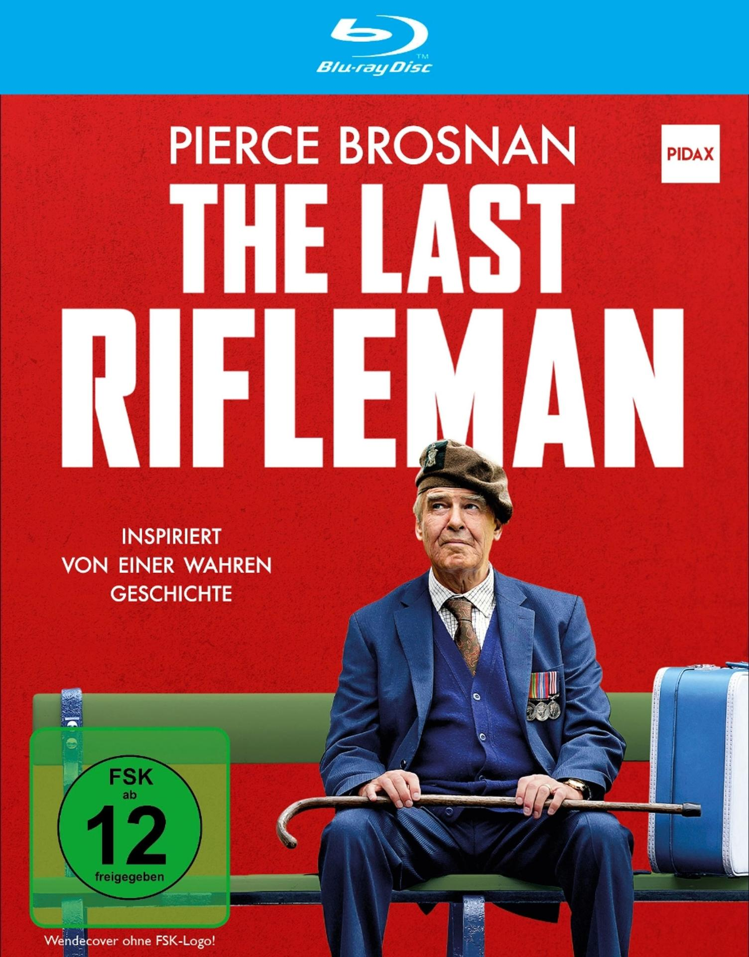 Filmcover mit Pierce Brosnan, der auf einer Bank sitzt.