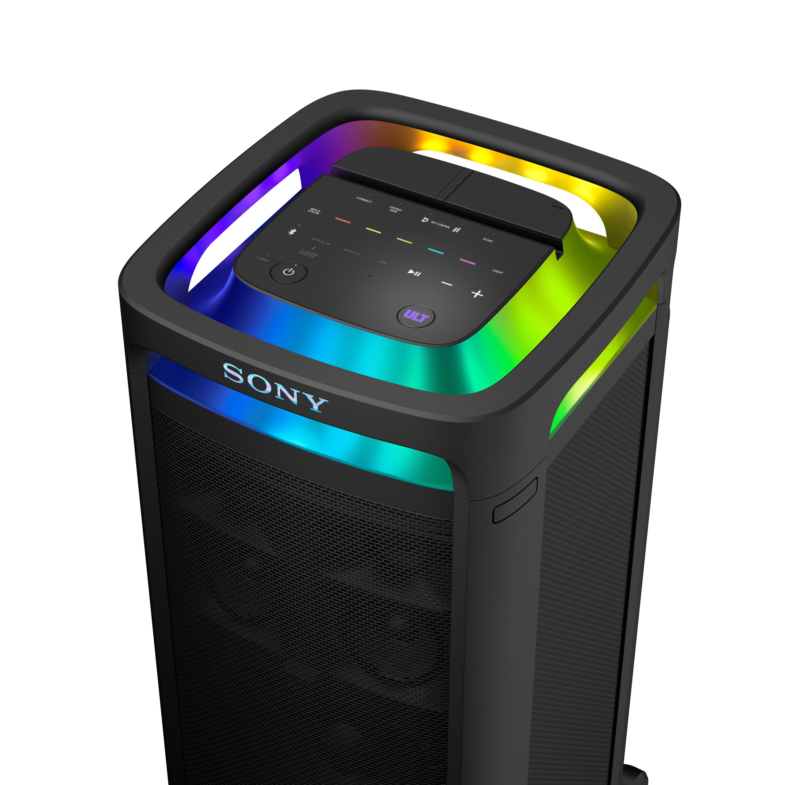 SONY ULT TOWER 9 Bluetooth-Party-Lautsprecher, Schwarz