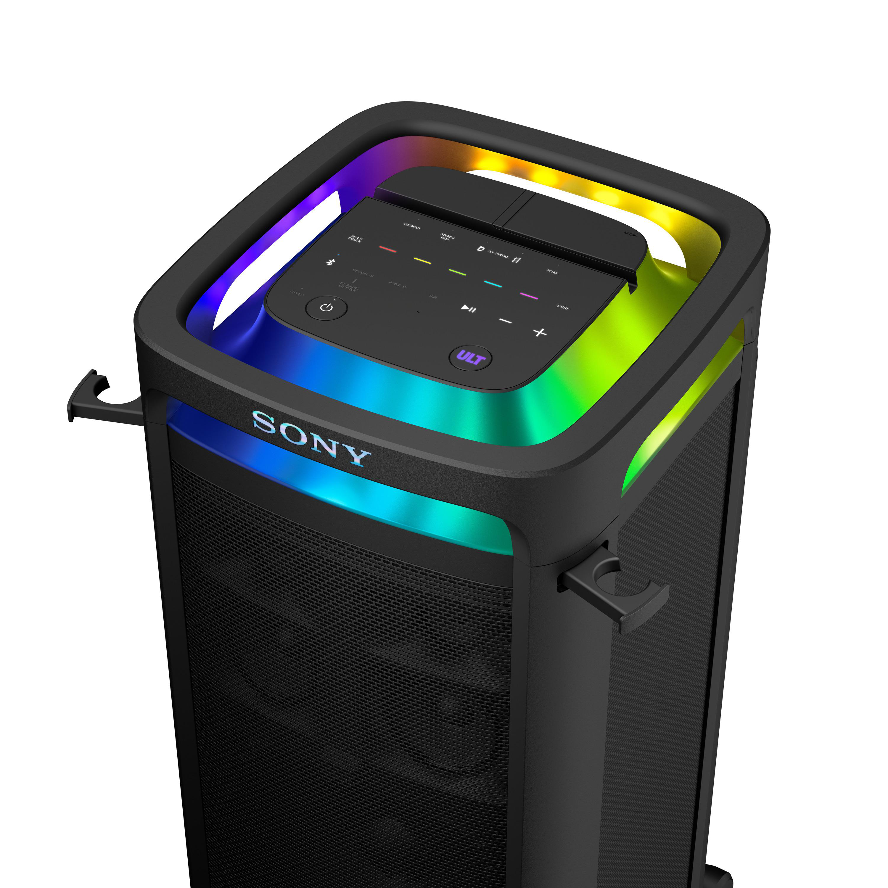 SONY ULT TOWER 9 Bluetooth-Party-Lautsprecher, Schwarz
