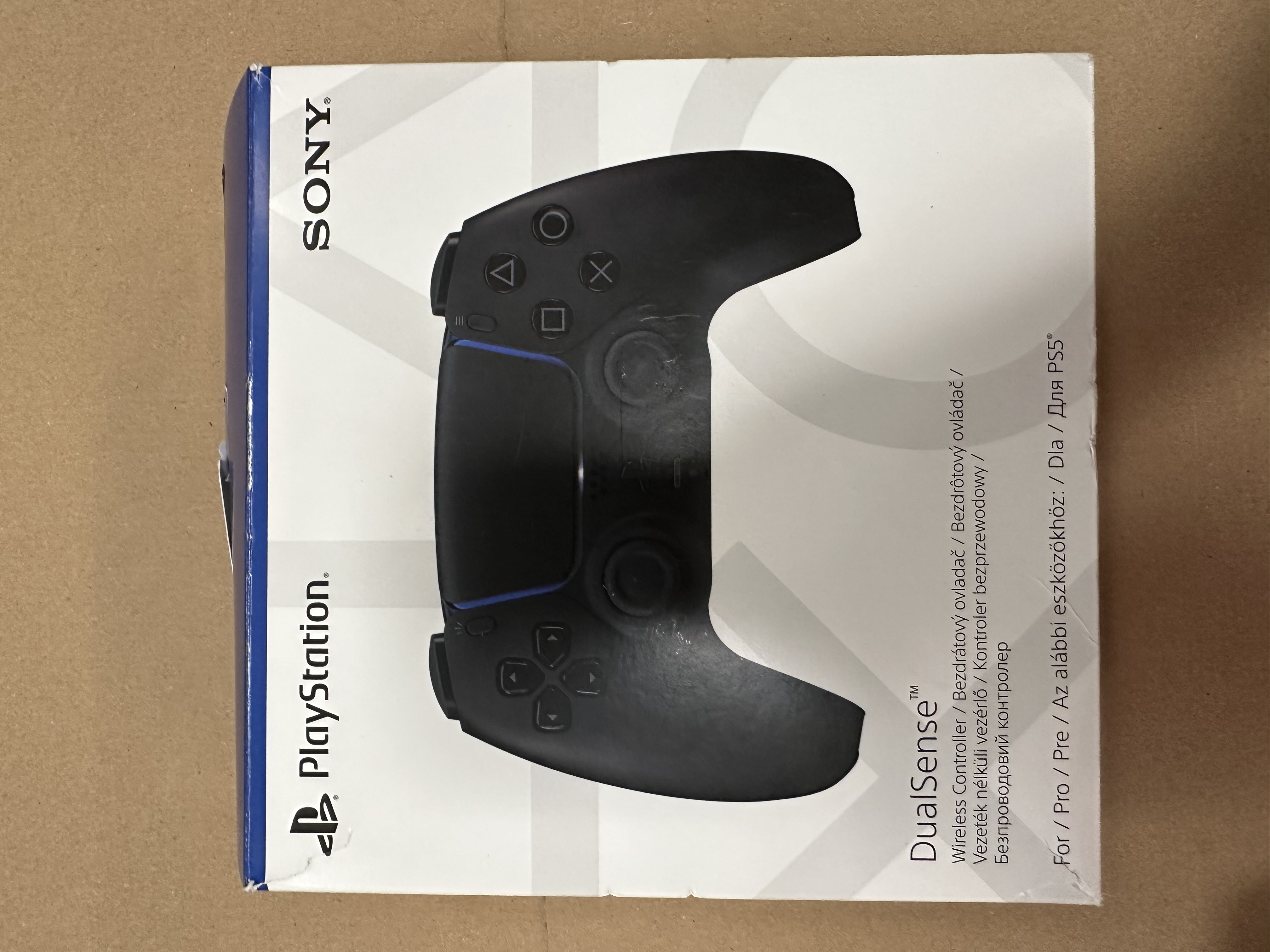 OUTLET Kontroler bezprzewodowy SONY DualSense Nocna Czerń 