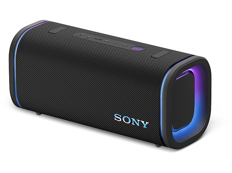 Sony ULT Field 5 Leistungsstarker tragbarer Bluetooth-Lautsprecher, Schwarz; Bluetooth Lautsprecher