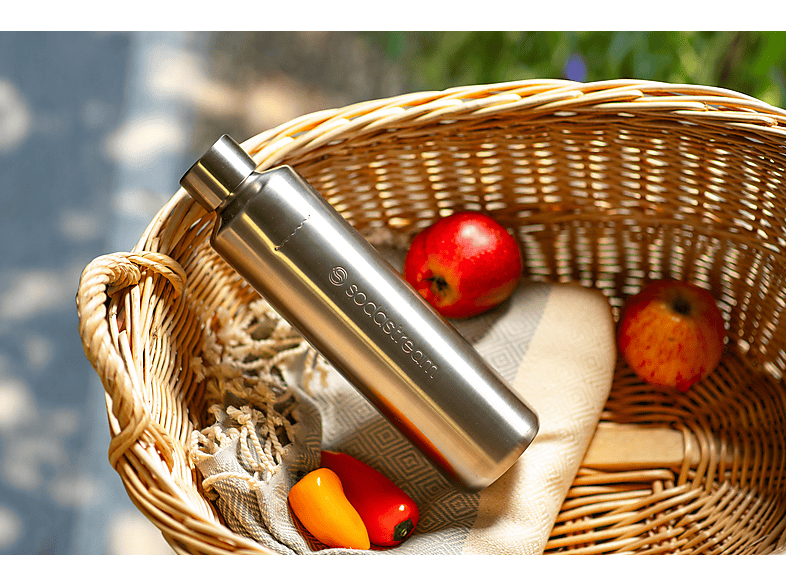 SODASTREAM 1062300490 THERMIC Metallflasche Edelstahl