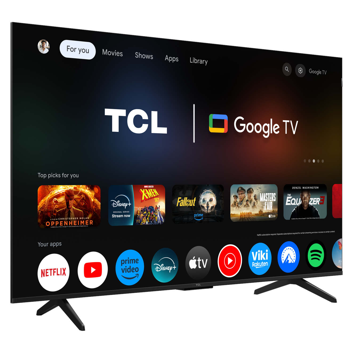 TCL 55P7K QLED Google TV (2025) kopen? | MediaMarkt