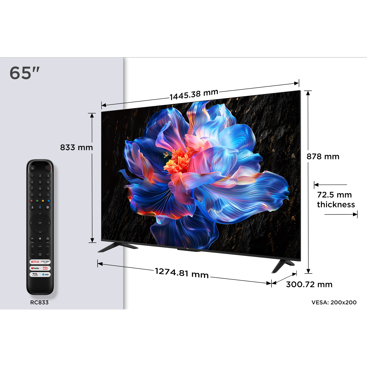 TCL 65P6K 4K UHD Google TV (2025) kopen? | MediaMarkt
