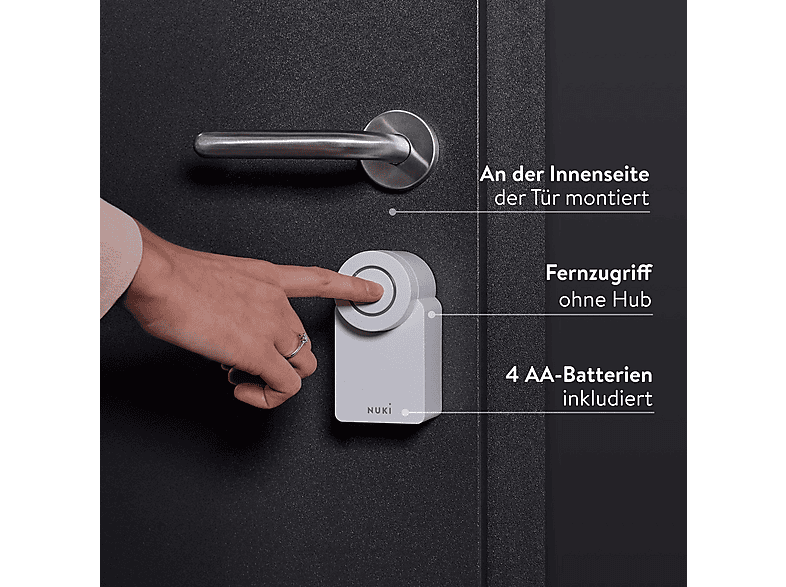 Nuki Home Solutions Smart Lock Go; Elektronisches Türschloss — Foto 5 von 5