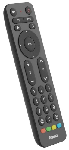 Szary pilot z wieloma przyciskami.