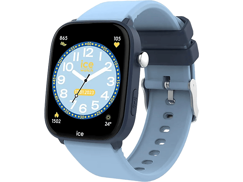 Ice-watch Smartwatch Junior 3.0 Met Apple Find My 1.75'' Licht Blauw (024548)
