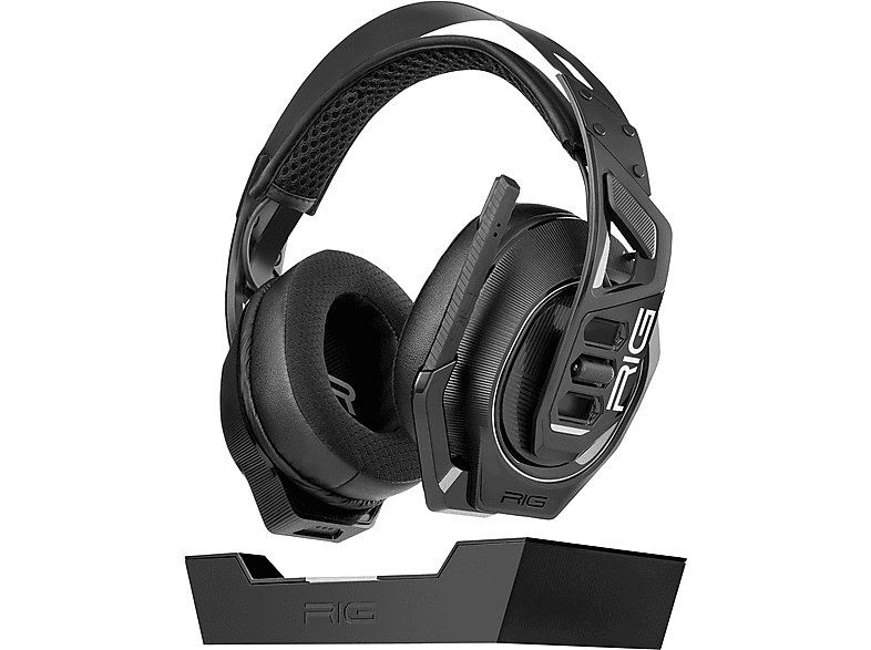 NACON PL025385 RIG 900 MAX HS kabellos, Over-ear Gaming Headset Bluetooth Schwarz