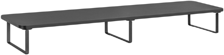 GEMBIRD asztali monitor magasító állvány 2 monitorhoz, max 20 kg terhelhetőség, fekete (MS-TABLE2-01)