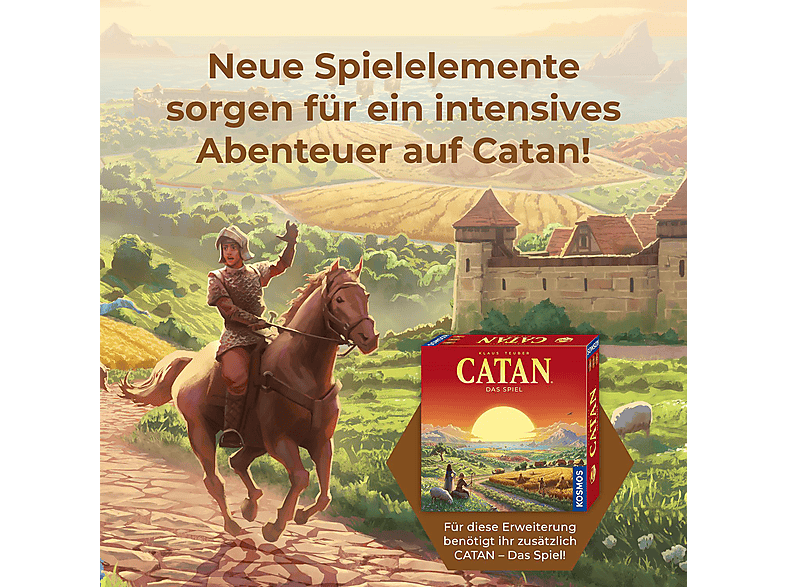 Thumbnail - KOSMOS CATAN Städte & Ritter Brettspiel Mehrfarbig