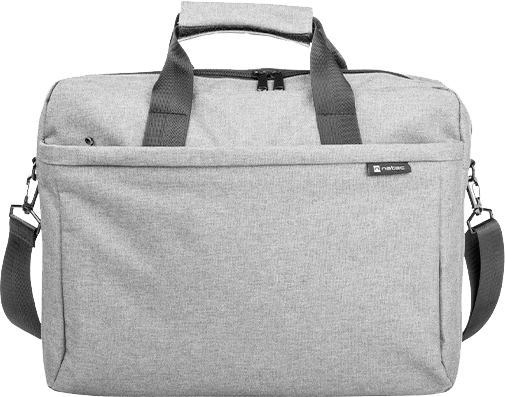 NATEC Mustela laptop táska, 15.6", szürke (NTO-0766)