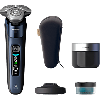 MediaMarkt PHILIPS Shaver i9000 X9003/30 Scheerapparaat Blauw aanbieding