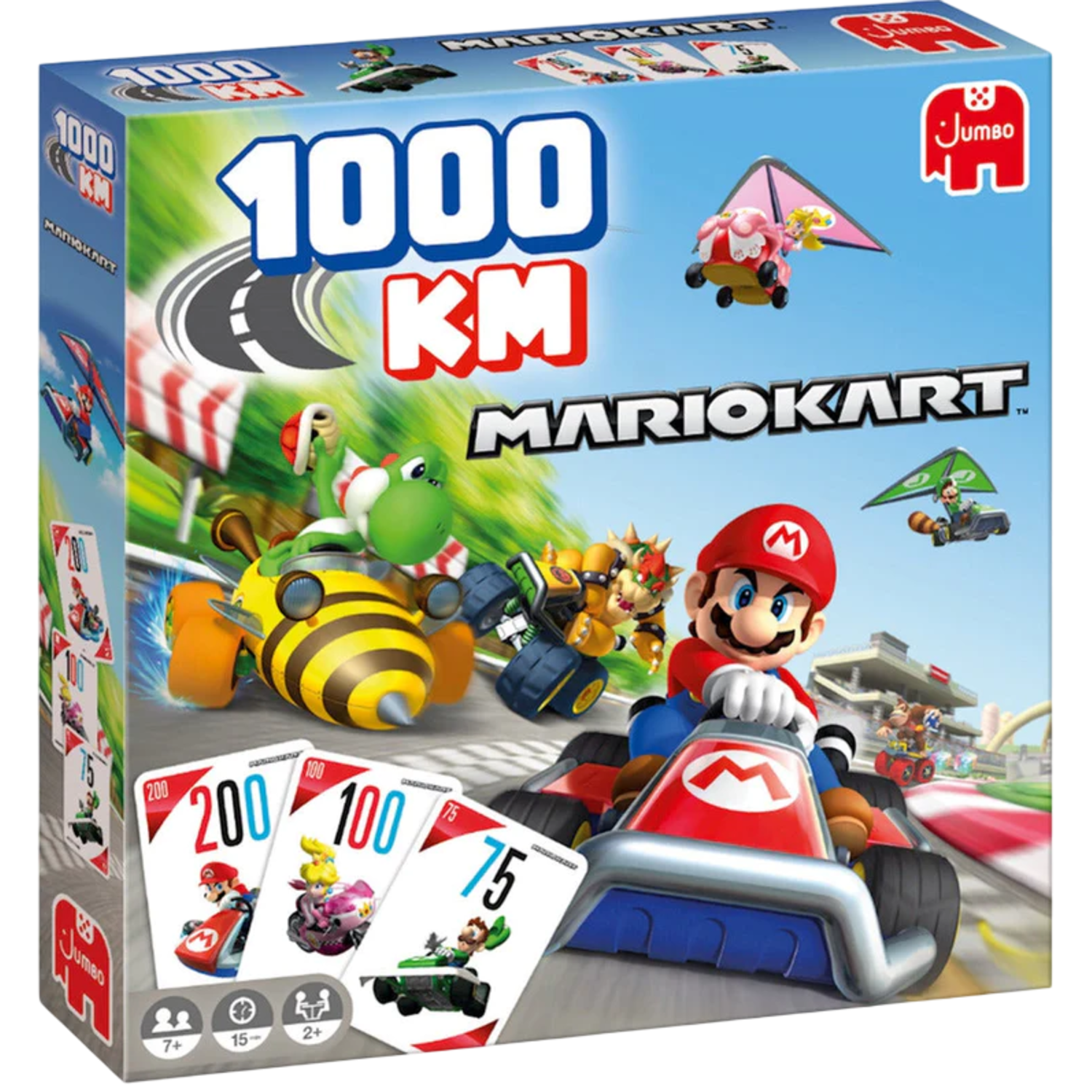 Jumbo 1000KM Mario Kart Bordspel