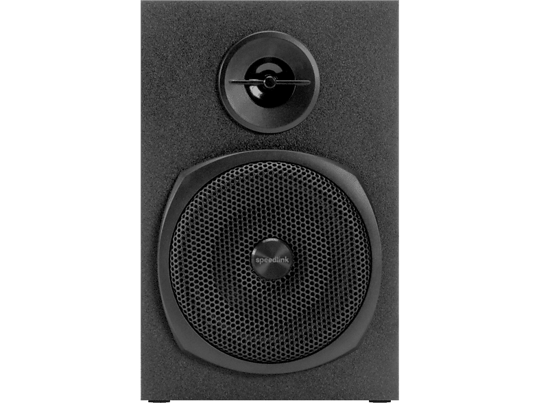 SPEEDLINK gravity LT 2.1 PC Lautsprechersystem mit Subwoofer, 80 Watt, Schwarz — Foto 3 von 5