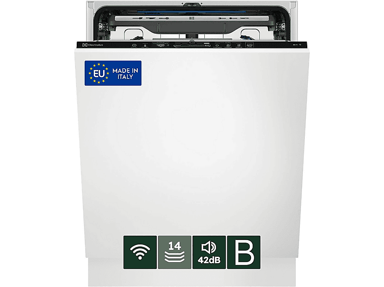 Electrolux Ees68520W Lavastoviglie Incasso, 59,6 cm, Classe B