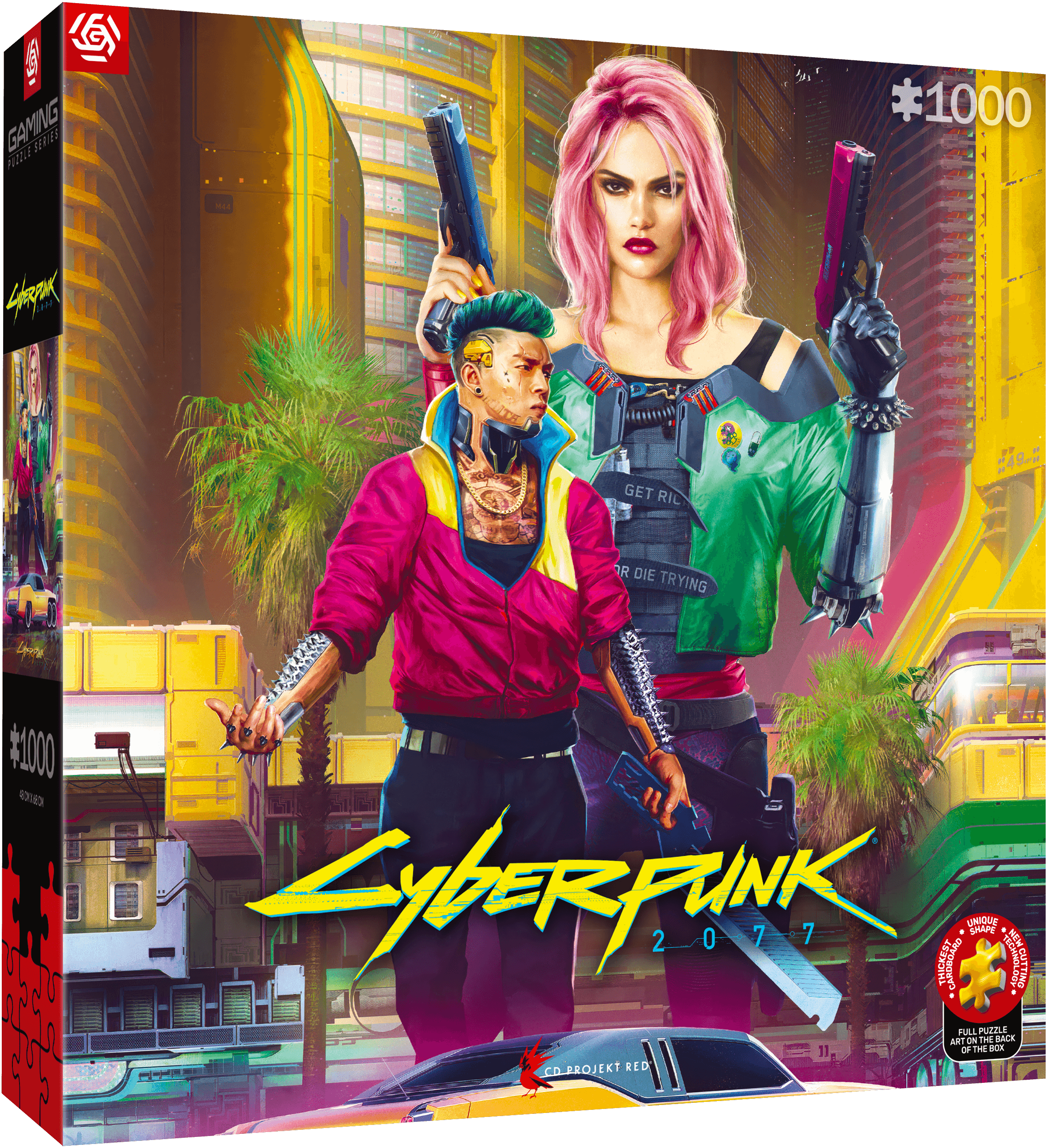 Gaming Puzzle Series: Cyberpunk 2077 - Kitsch Style 1000 db-os puzzle