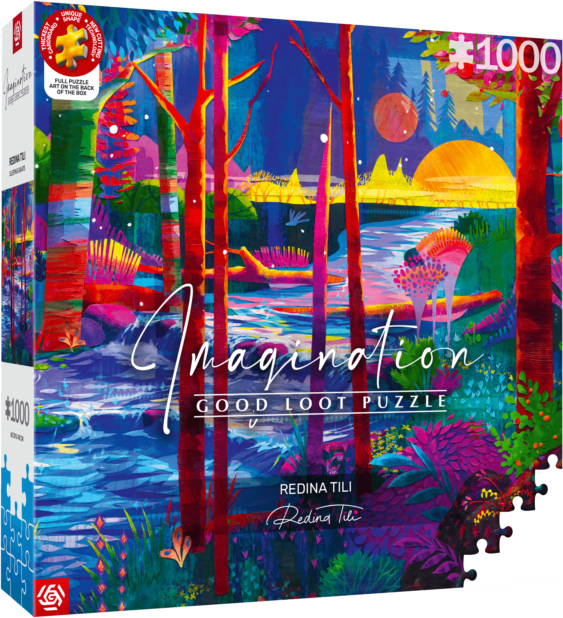 Imagination: Redina Tili - Sleeping Giants 1000 db-os puzzle