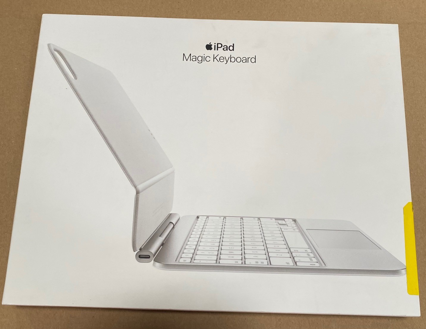 OUTLET Klawiatura APPLE Magic Keyboard do iPada Pro 11 cali (M4) - angielski (międzynarodowy) Biały MWR03Z/A Biały