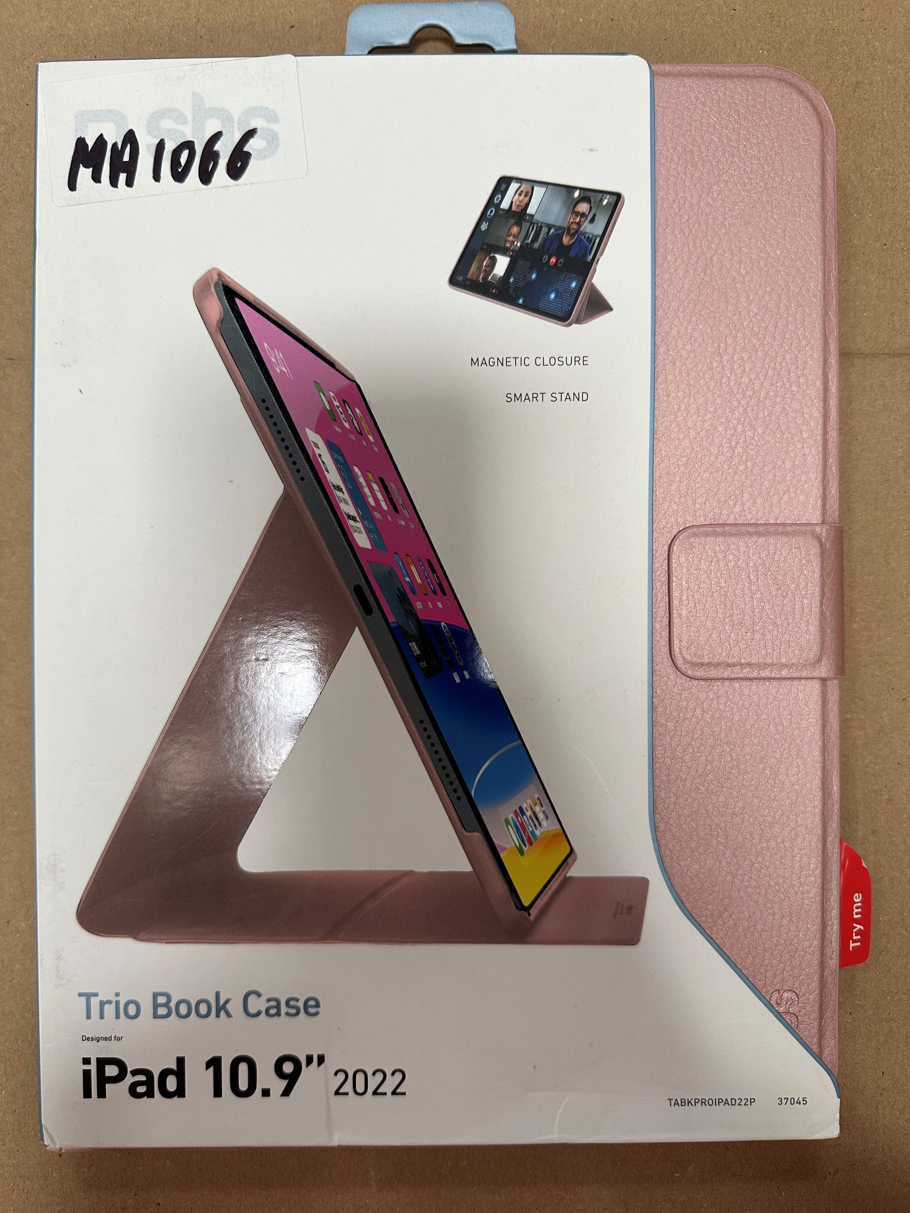 OUTLET Etui SBS Book Case Pro do Apple iPad 10,9 cali 2022 Różowy