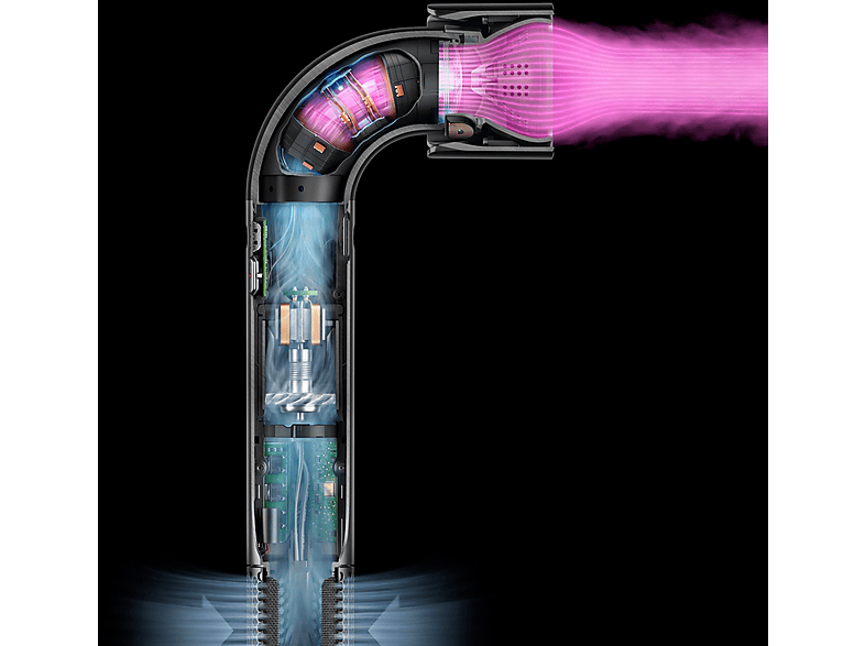 Dyson Supersonic r™ straight+wavy Haartrockner Ceramic Pink/Roségold (1700 Watt) — Foto 2 von 5