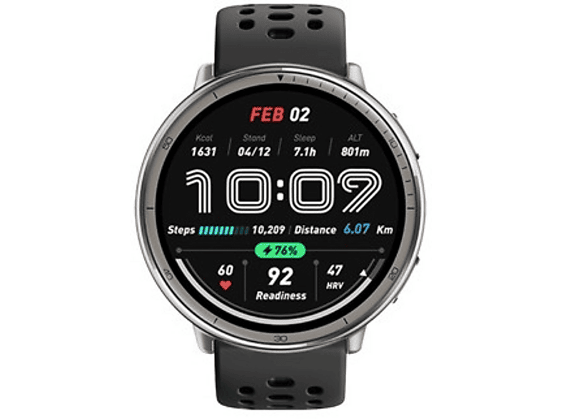 Smartwatch AMAZFIT Active 2 Black Sport Czarny – zdjęcie 3