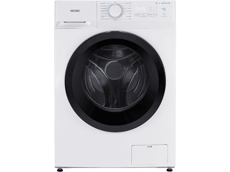 Koenic KWDR 8642 A INV Wasch-Trockner Waschtrockner (8 kg / 6 kg, 1350 U/Min., Standgerät, Weiß)