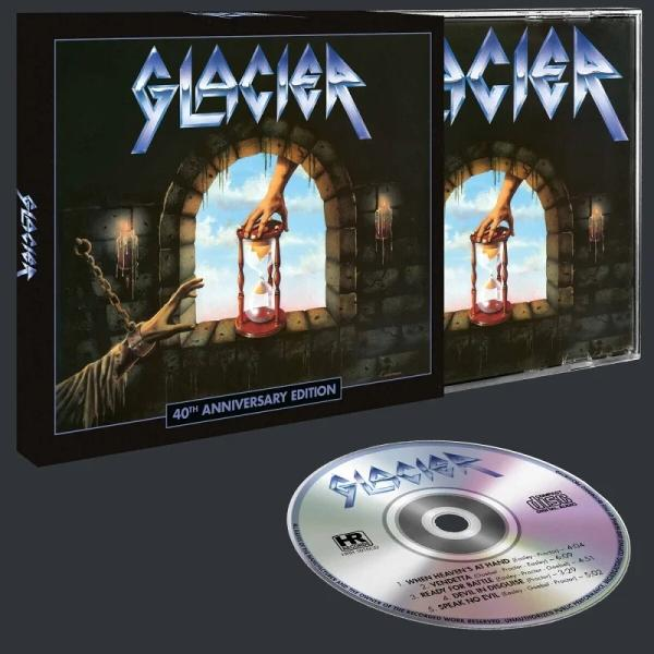 CD-Box-Set des Albums 'Glacier' von Glacier. Enthält Albumcover und eine CD.