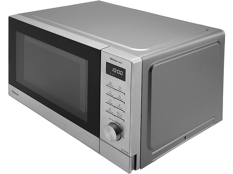 PANASONIC NN-SD37QSEPG, Mikrowelle mit Inverter Technologie (1000 Watt)