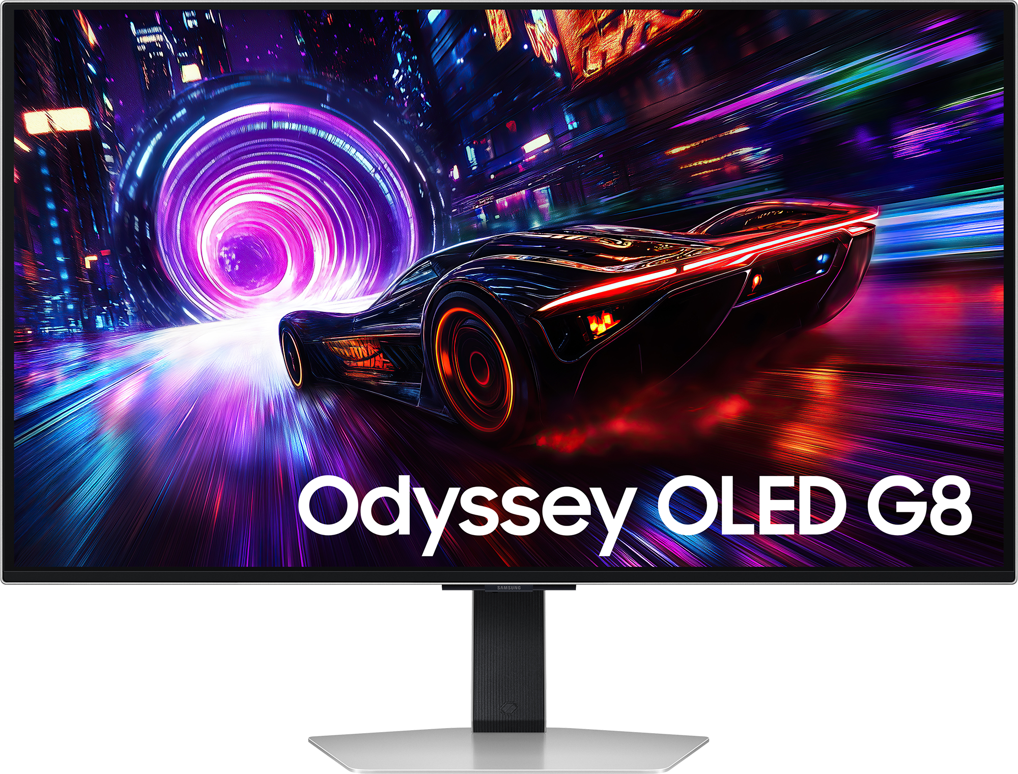 SAMSUNG Odyssey G8 S32FG812SUXEN 32'' Sík 4k 240 Hz 16:9 G-Sync OLED Gamer Monitor