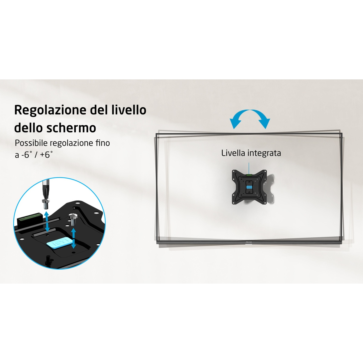 Un piano cottura a induzione nero, montato a filo in un piano di lavoro scuro. Quattro fuochi circolari.