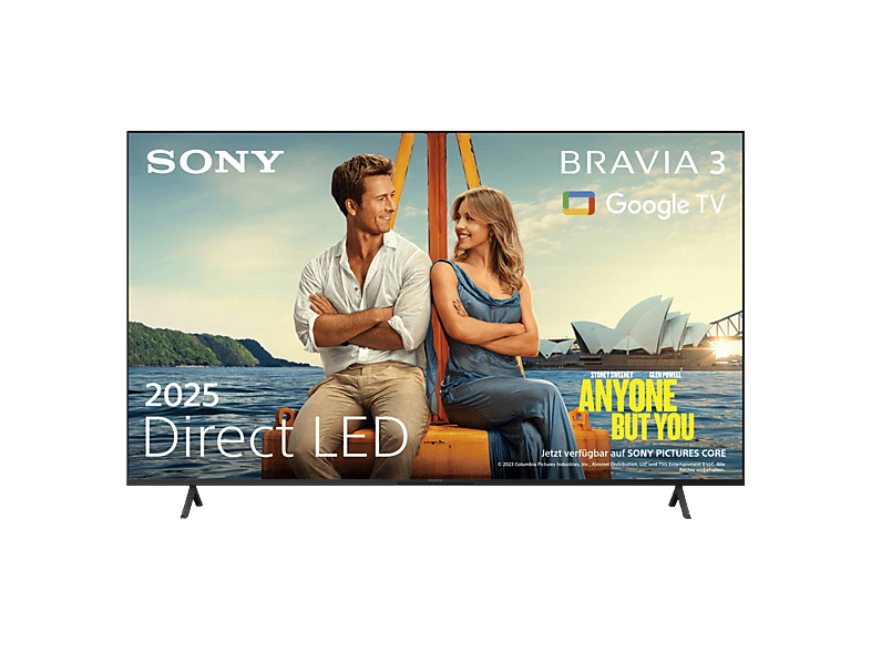 SONY BRAVIA 3 K75S35 LED TV (75 Zoll / 189 cm, UHD 4K, SMART TV)