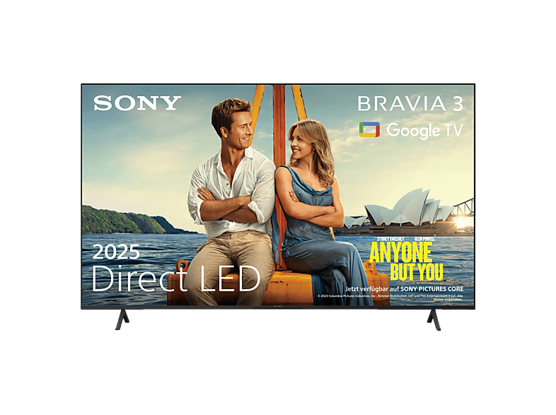SONY BRAVIA 3 K85S35 LED TV (85 Zoll / 215 cm, UHD 4K, SMART TV)