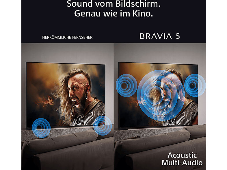Thumbnail - SONY BRAVIA 5 K55 XR 55 LED TV (55 Zoll / 138,8 cm, UHD 4K, SMART TV)