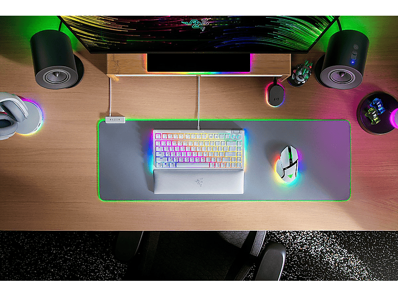 RAZER BlackWidow V4 75% White RZ03-05001700-R3M1 – zdjęcie 3