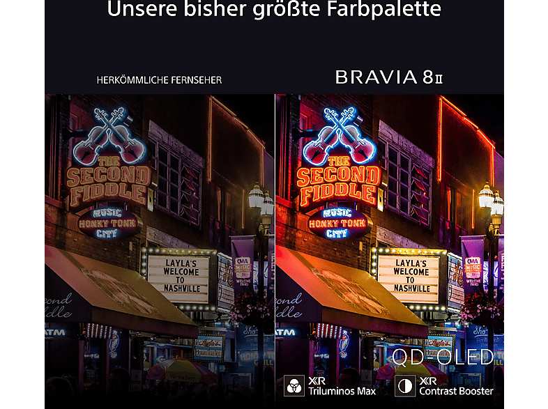 Thumbnail - SONY BRAVIA 8 II K55XR8 OLED TV (55 Zoll / 139 cm, 4K, SMART TV)